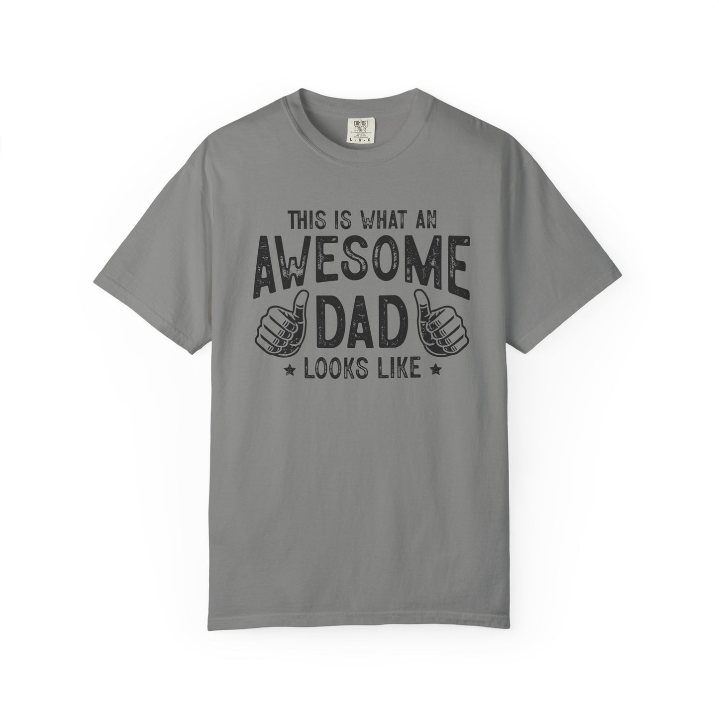 Awesome Dad Unisex T-Shirt - Perfect Gift for Father's Day, Dads, Family Gatherings, Fun and Casual Wear, Gifts for Him
