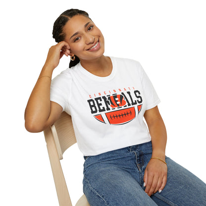 Cincinnati Bengals Fan T-Shirt, Unisex Softstyle Tee, Game Day Shirt, Sports Apparel, Casual Wear