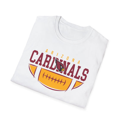 Arizona Cardinals Unisex Softstyle T-Shirt | Sports Fan Apparel, Game Day Top, Casual Wear, Gift for Him, Birthday Present