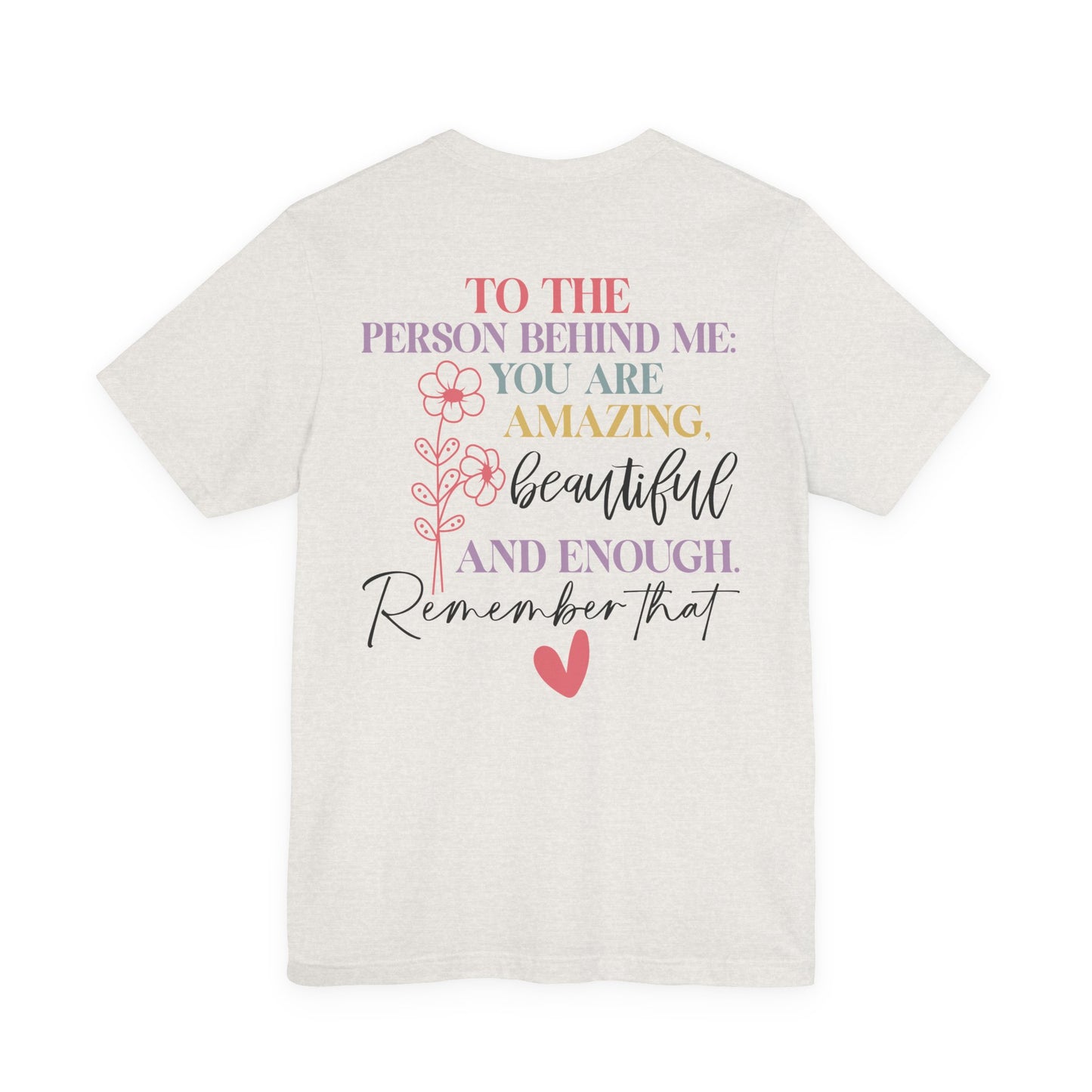 You Matter Tee: You Are Amazing, Beautiful, and Enough, Perfect Gift for Friends, Motivational T-Shirt, Women’s Empowerment [...]
