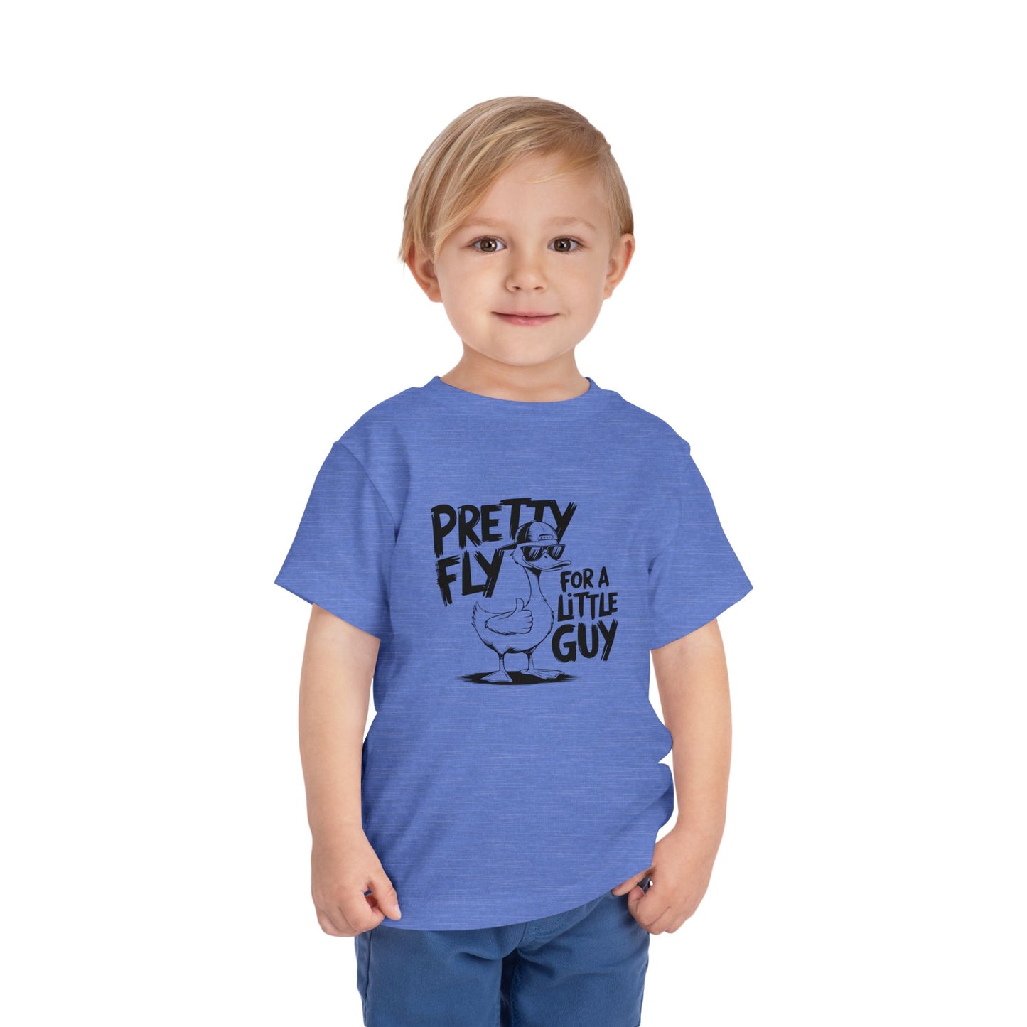 Pretty Fly Toddler Tee - Cool Kids Shirt, Cute Gift for Little Boys, Summer Outfit, Birthday Gift, Fun Graphic Tee