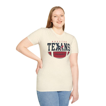 Houston Texans Fan Unisex T-Shirt – Perfect for Game Day, Sports Events, or Casual Wear, Gift for Football Lovers, Comfy Style
