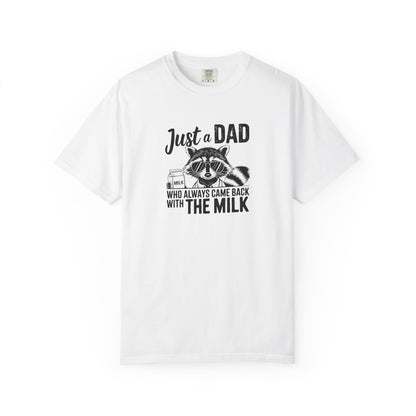 Just a Dad Garment-Dyed T-Shirt, Father’s Day Gift, Casual Wear, Dad Humor Tee, Gift for New Dads, Funny Tee for Dads