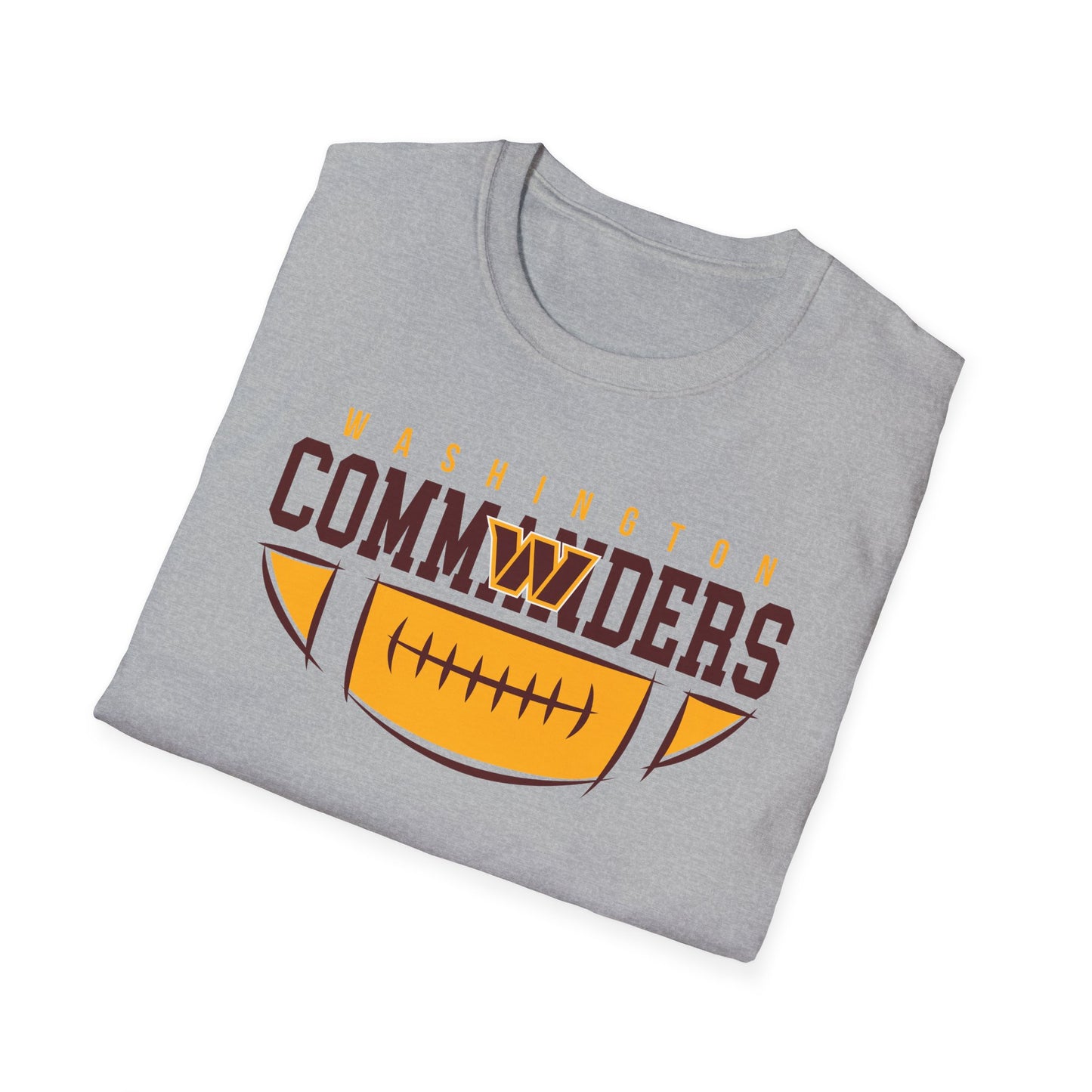 Washington Commanders Unisex Softstyle T-Shirt, Sports Tee, Football Fan Shirt, Casual Wear, Game Day Apparel, Gift for Him or Her