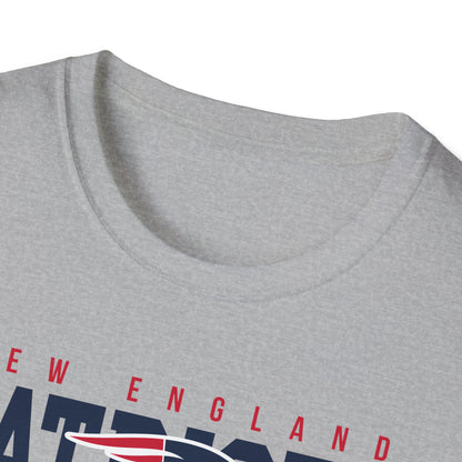 New England Patriots Unisex Softstyle T-Shirt | Sports Apparel, Game Day Outfit, Gift for Fans, Comfortable Tee, NFL Merchandise