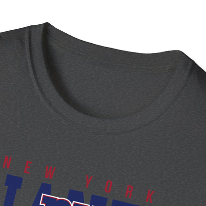 New York Giants Unisex Softstyle T-Shirt | NFL Fan Gear, Game Day Apparel, Sports Merchandise, Casual Wear, Gift for Football Lovers