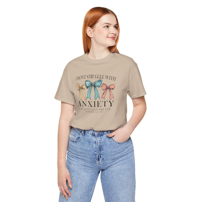 Anxiety Awareness Tee, Comfortable Unisex Shirt, Support Mental Health, Empowering Gift, Everyday Casual Wear