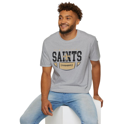 New Orleans Saints Football T-Shirt, Unisex Tee for Game Day, Sports Fan Apparel, Gift for Football Lovers, Casual Wear