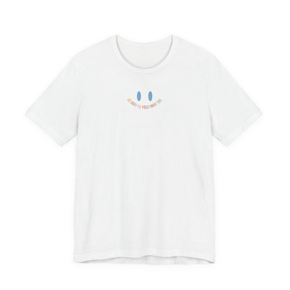 Mental Health Awareness Tee - Unisex Jersey Short Sleeve Tee, Positive Vibes Shirt, Self-Care Gift, Stigma-Free Fashion, Mindfulness Apparel