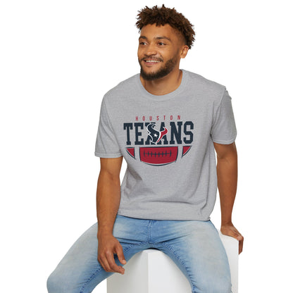 Houston Texans Fan Unisex T-Shirt – Perfect for Game Day, Sports Events, or Casual Wear, Gift for Football Lovers, Comfy Style