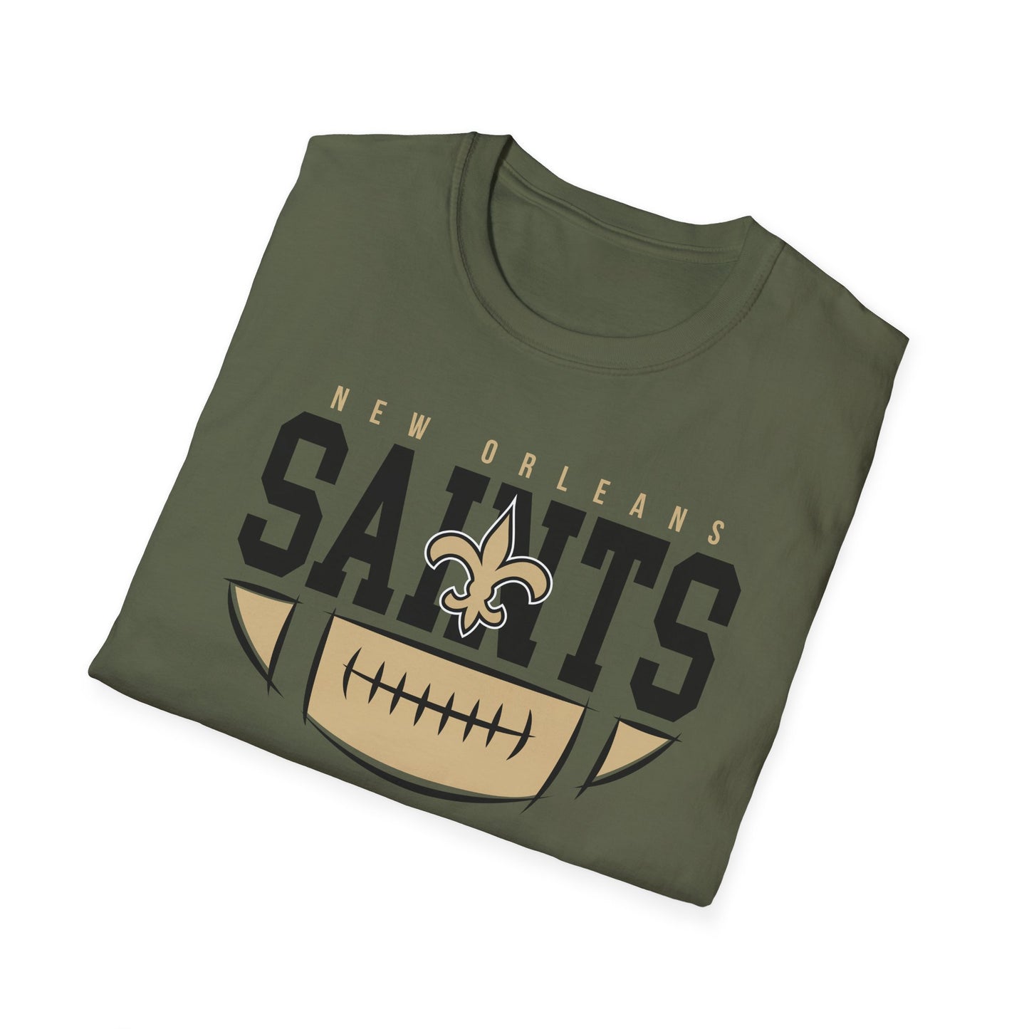 New Orleans Saints Football T-Shirt, Unisex Tee for Game Day, Sports Fan Apparel, Gift for Football Lovers, Casual Wear