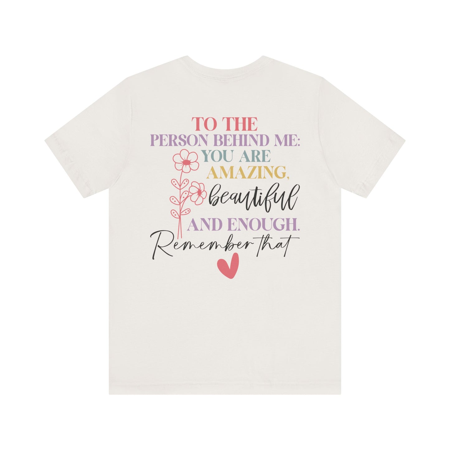 You Matter Tee: You Are Amazing, Beautiful, and Enough, Perfect Gift for Friends, Motivational T-Shirt, Women’s Empowerment [...]