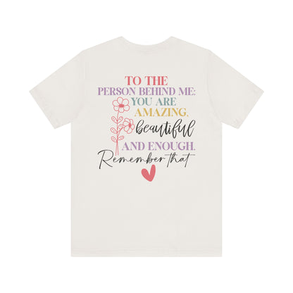 You Matter Tee: You Are Amazing, Beautiful, and Enough, Perfect Gift for Friends, Motivational T-Shirt, Women’s Empowerment [...]