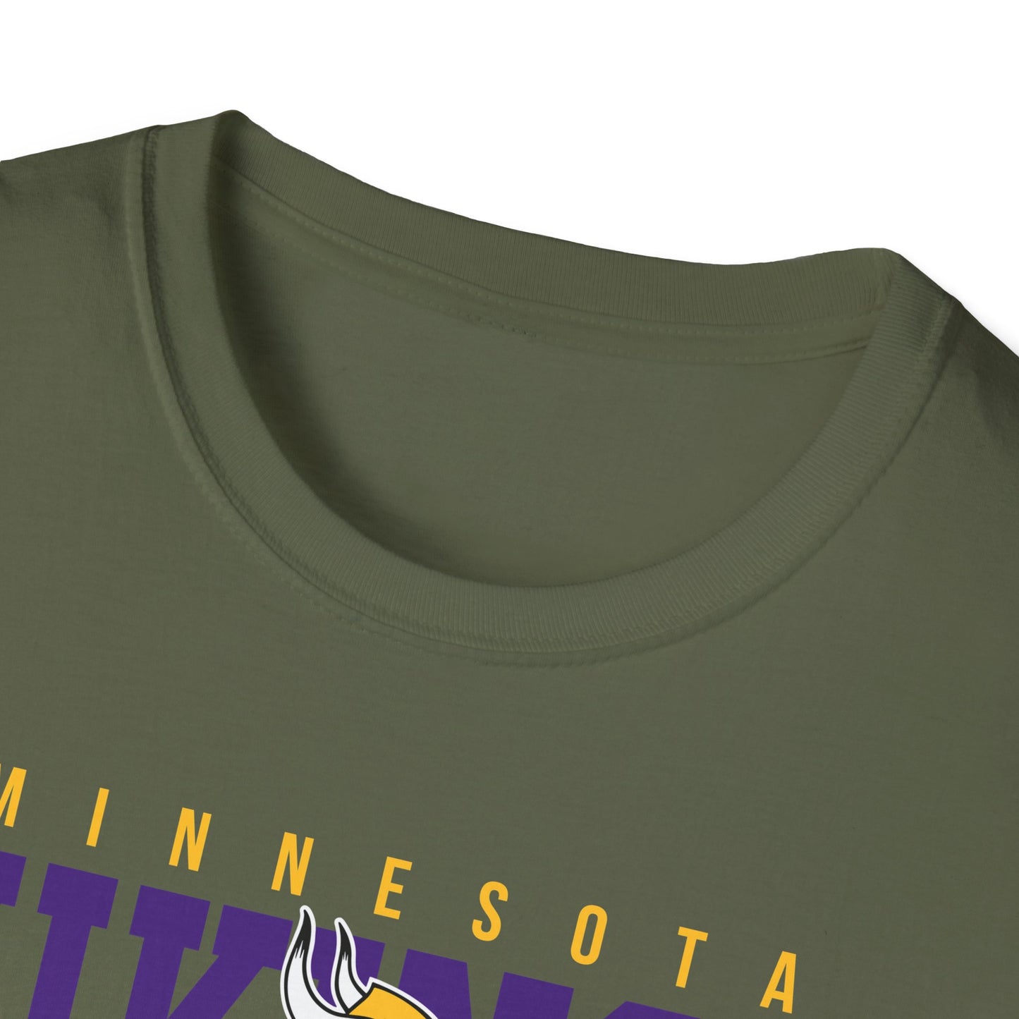 Minnesota Vikings Unisex T-Shirt - Softstyle Tee for Fans, Game Day Outfit, Unique Gift, Sports Apparel, Team Merchandise