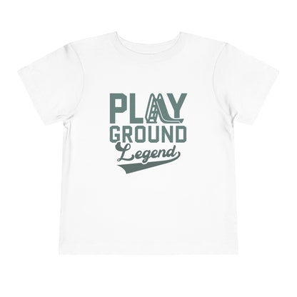 Playground Legend Toddler Tee, Cute Kids Shirt, Birthday Gift, Playwear, Summer Outfit, Toddler Apparel