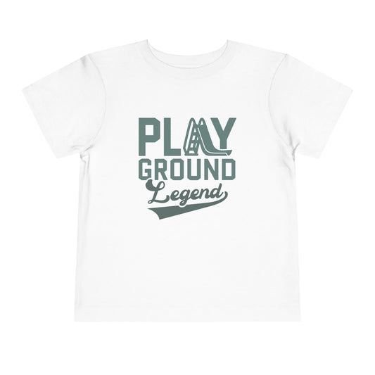 Playground Legend Toddler Tee, Cute Kids Shirt, Birthday Gift, Playwear, Summer Outfit, Toddler Apparel
