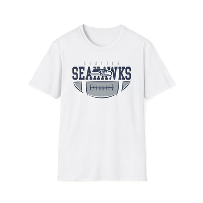Seattle Seahawks Unisex Softstyle T-Shirt | NFL Fan Apparel, Game Day Shirt, Sports Gift, Casual Wear, Team Spirit Tee
