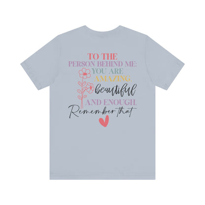 You Matter Tee: You Are Amazing, Beautiful, and Enough, Perfect Gift for Friends, Motivational T-Shirt, Women’s Empowerment [...]