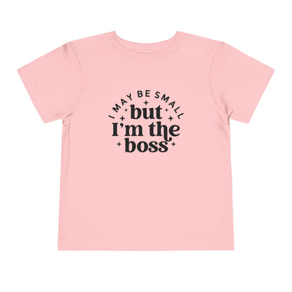 Toddler Boss Tee - Playful Short Sleeve T-Shirt, Kid's Gift, Birthday Outfit, Toddler Fashion, Parenting Humor