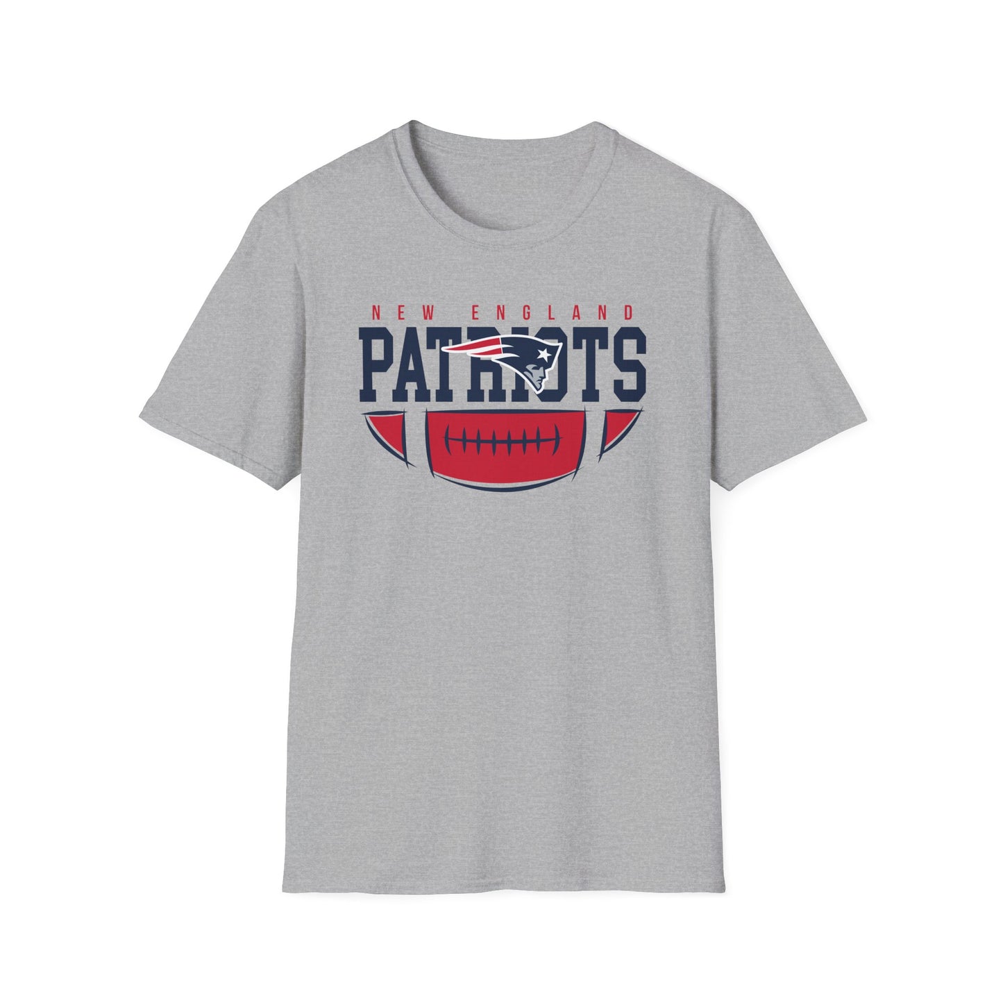 New England Patriots Unisex Softstyle T-Shirt | Sports Apparel, Game Day Outfit, Gift for Fans, Comfortable Tee, NFL Merchandise