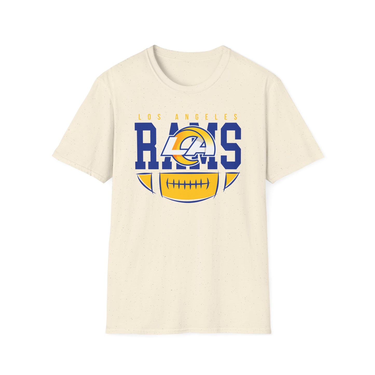 Los Angeles Rams Unisex Softstyle T-Shirt, Football Fan Apparel, Game Day Outfit, Sports Gift, Casual Wear, Team Spirit Tee