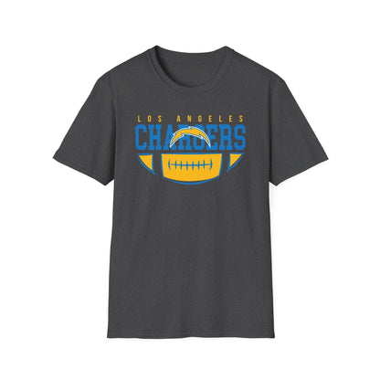 Unisex Softstyle T-Shirt - Chargers Football Pride, Casual Wear, Game Day Tee, Sports Fan Shirt, Gift for Him/Her