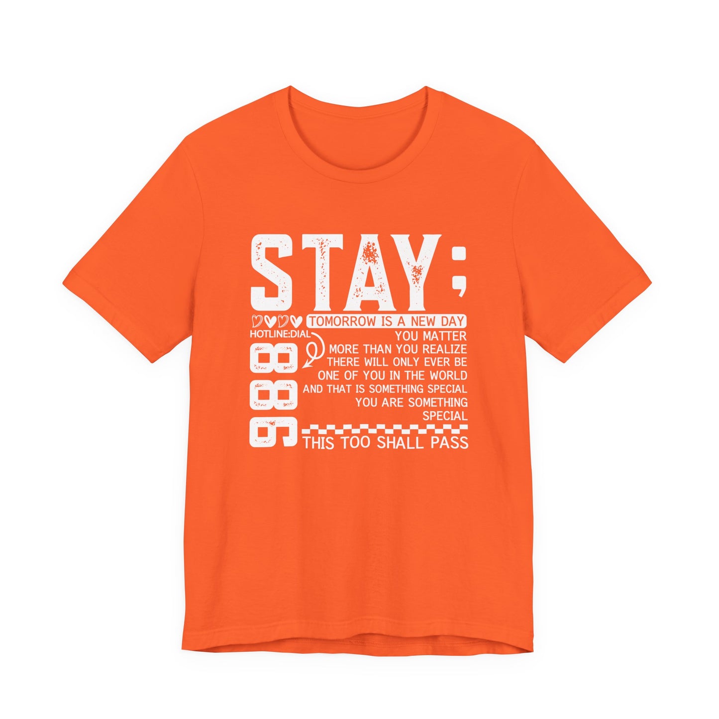 Stay Inspirational Tee, Unisex Motivational Shirt, Positive Quote T-Shirt, Everyday Comfort Wear, Gift for Encouragement
