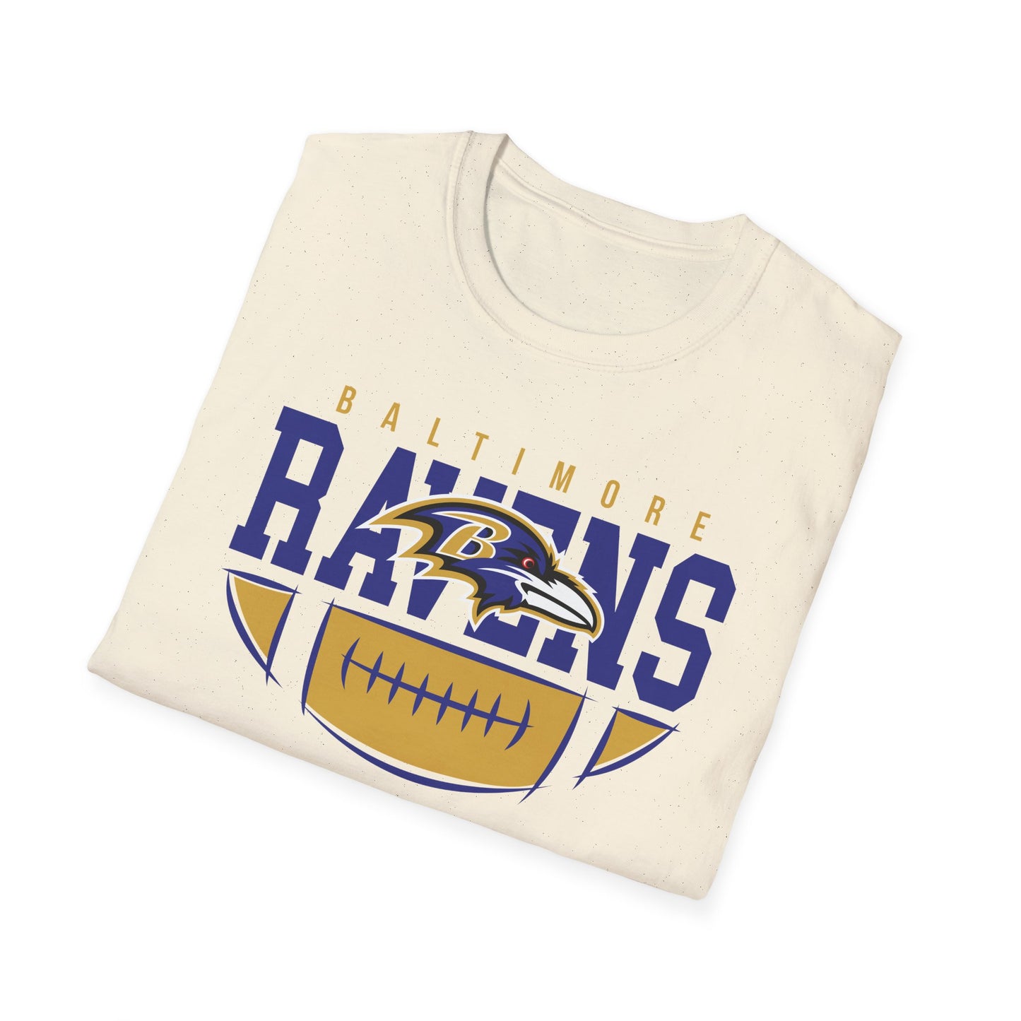 Baltimore Ravens Softstyle T-Shirt, Casual Sports Tee, Gift for Fans, Game Day Apparel, Unisex T-Shirt, Team Spirit Wear