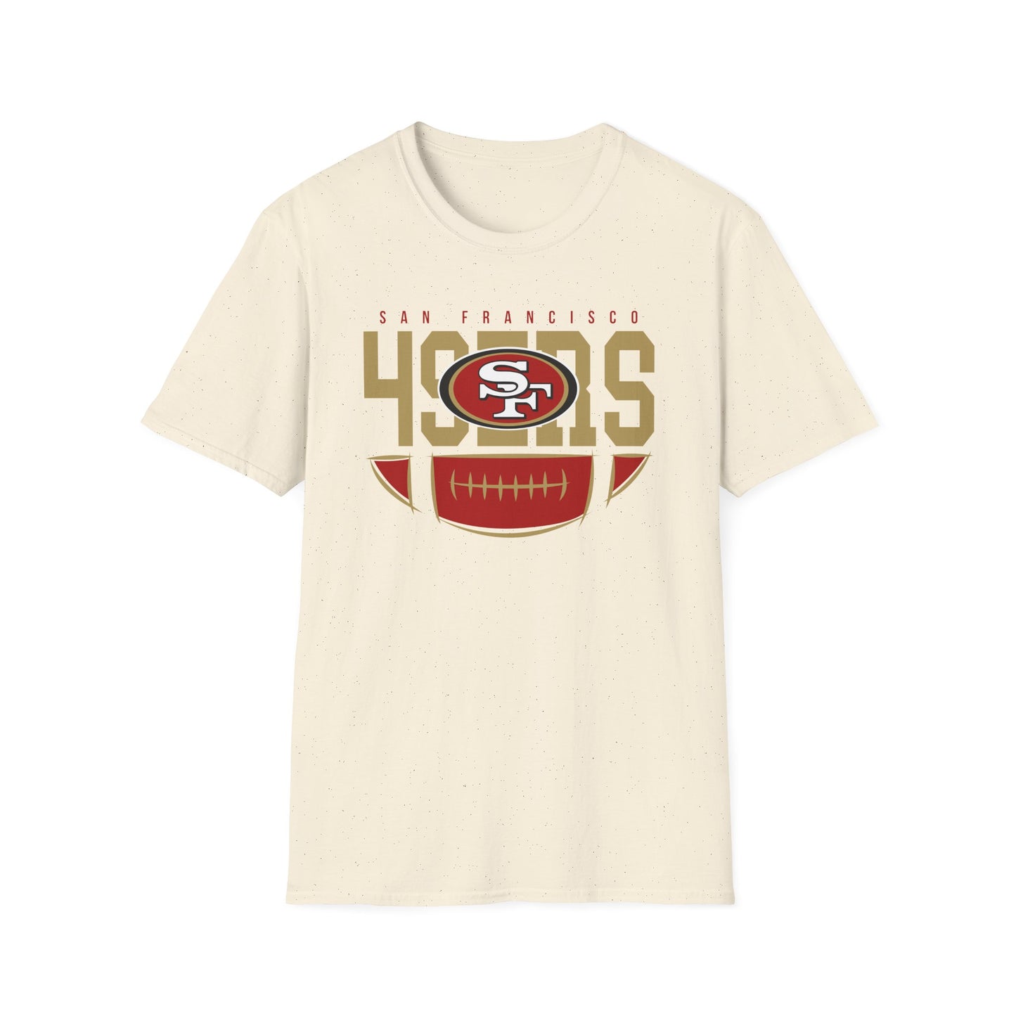 San Francisco 49ers Unisex Softstyle T-Shirt, NFL Fan Apparel, Game Day Tee, Sportswear, Gift for Football Lovers, Casual Style