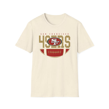 San Francisco 49ers Unisex Softstyle T-Shirt, NFL Fan Apparel, Game Day Tee, Sportswear, Gift for Football Lovers, Casual Style
