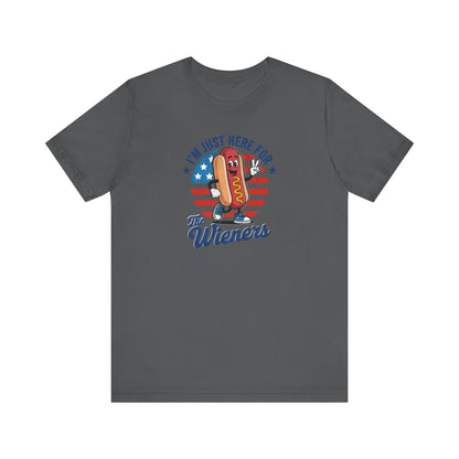 Fun Hot Dog Graphic Tee, Casual Summer Shirt, Family BBQ Outfit, July 4th Celebration Top, Foodie Gift, Unisex T-Shirt