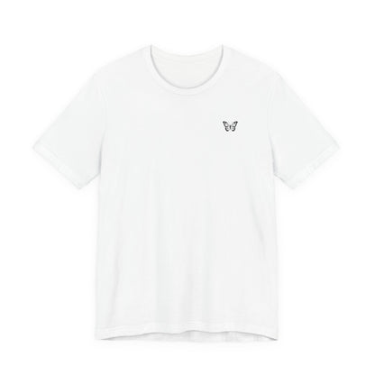 Butterfly Self-Care Tee, Inspirational Shirt, Gift for Friends, Summer Style, Positive Affirmation Clothing