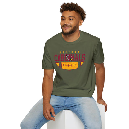 Arizona Cardinals Unisex Softstyle T-Shirt | Sports Fan Apparel, Game Day Top, Casual Wear, Gift for Him, Birthday Present