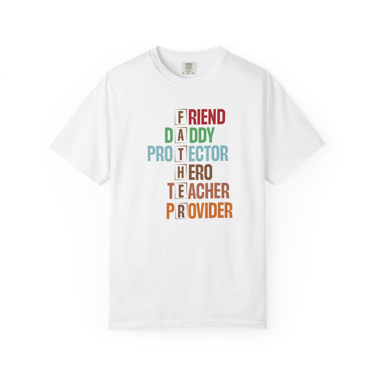 Father's Day Gift Unisex T-Shirt, Dad Appreciation Tee, Protector Provider Teacher Shirt, Everyday Casual Wear, Gift for Him