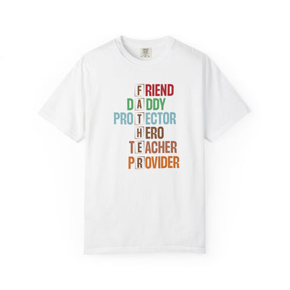 Father's Day Gift Unisex T-Shirt, Dad Appreciation Tee, Protector Provider Teacher Shirt, Everyday Casual Wear, Gift for Him