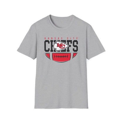 Kansas City Chiefs Unisex Softstyle T-Shirt, Football Fan Tee, Game Day Apparel, Sports Merchandise, Gift for Sports Lovers