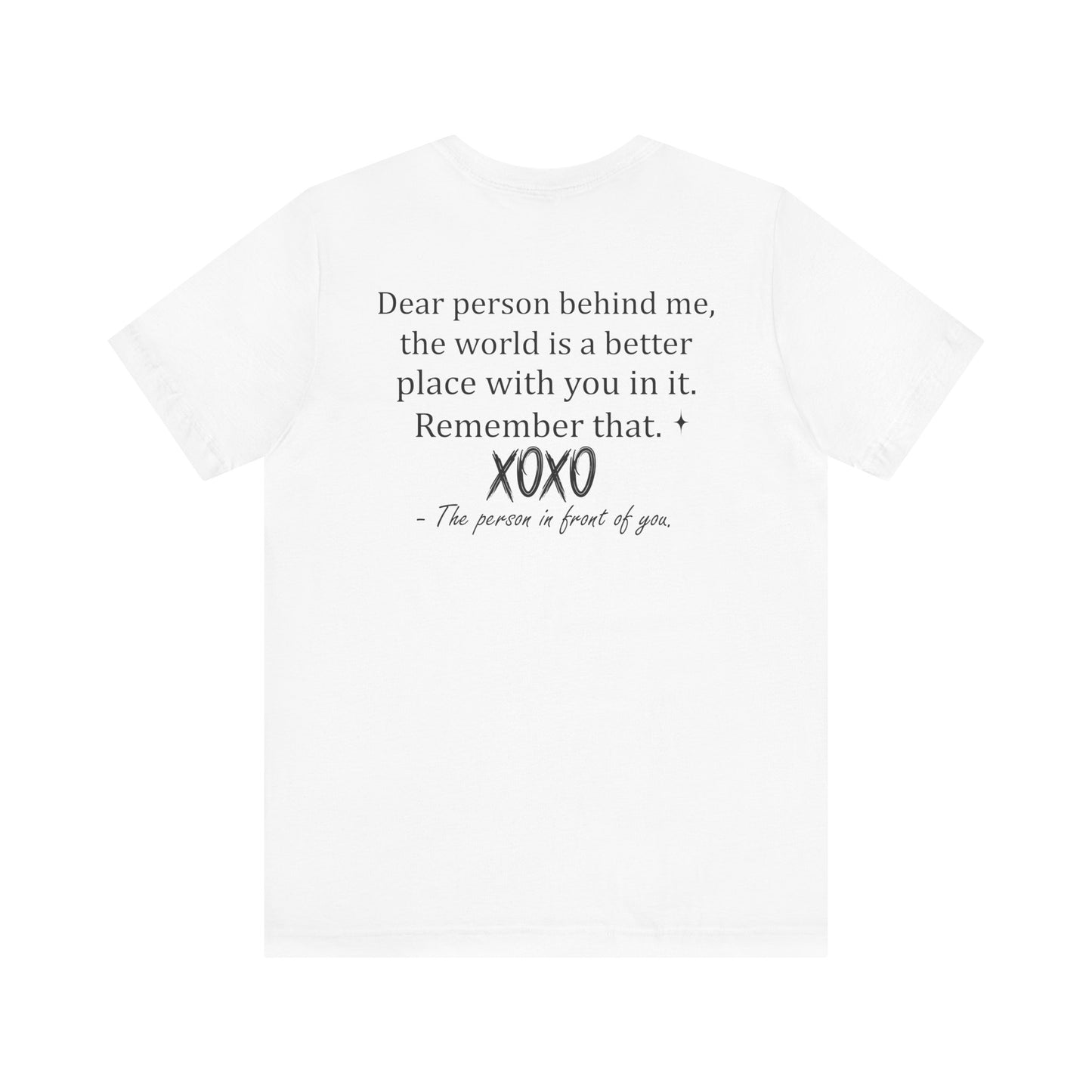 You Tee, Positive Message T-Shirt, Gift for Friends, Motivational Apparel, Unisex Casual Wear, Birthday Present