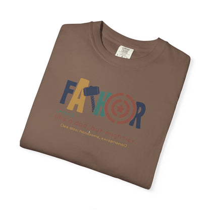 Father's Day Garment-Dyed T-Shirt, Funny Dad Tee, Unique Gift for Dads, Casual Wear, Birthday Present, Family Gatherings