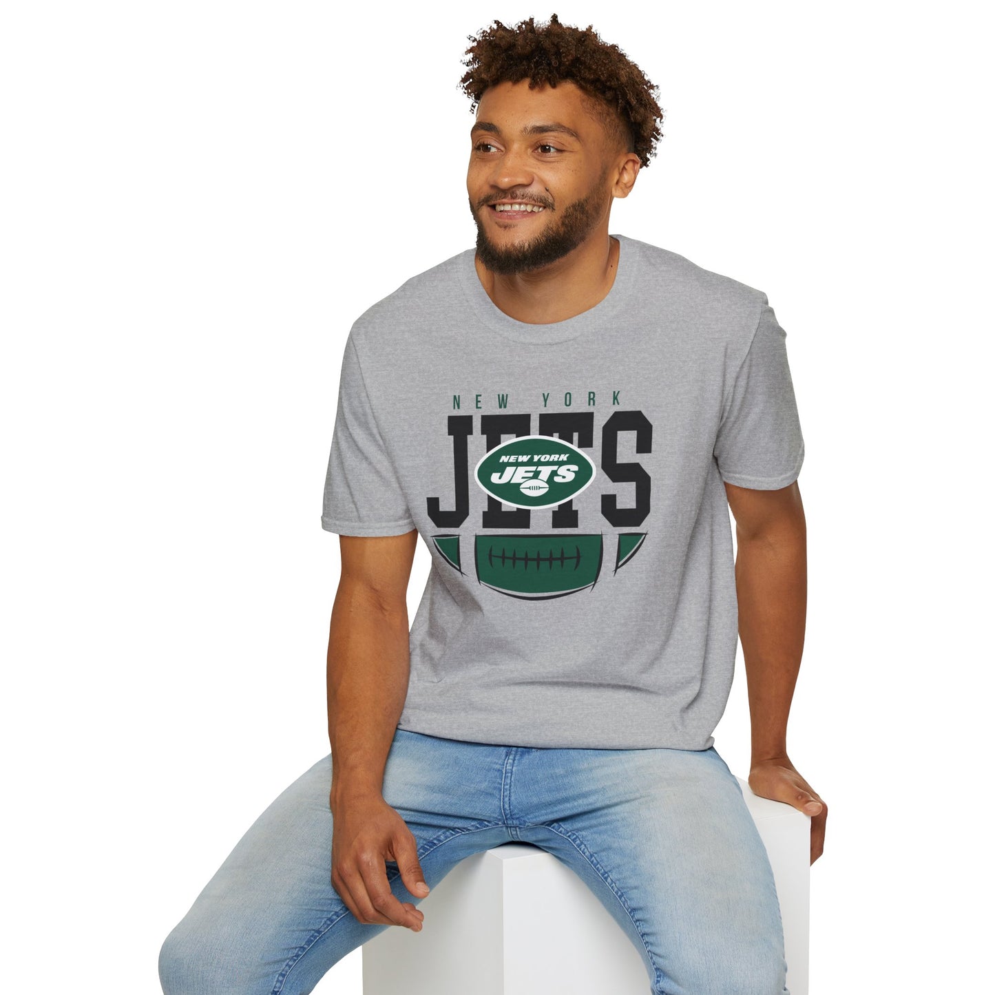 New York Jets Softstyle Unisex T-Shirt, Perfect for Game Day, Sports Fan Apparel, Casual Wear, NFL Gifts, Men's & Women's Fashion