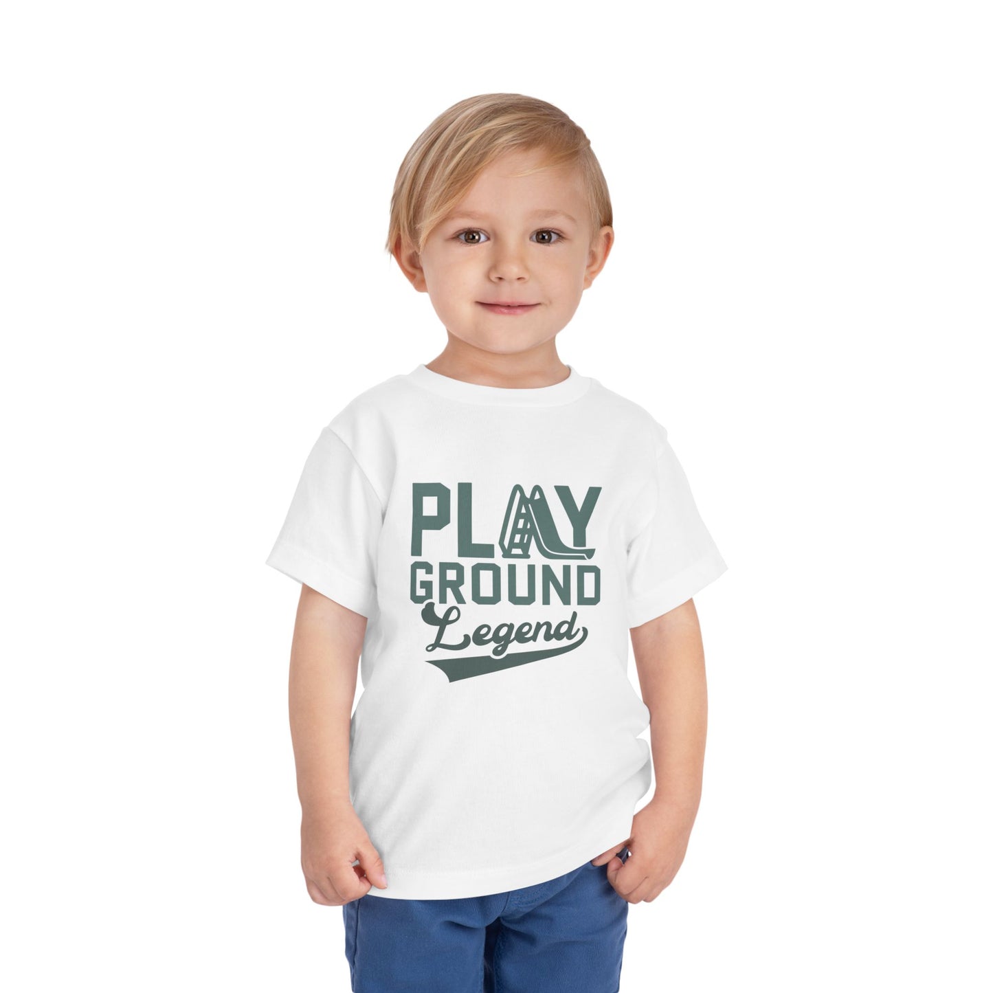 Playground Legend Toddler Tee, Cute Kids Shirt, Birthday Gift, Playwear, Summer Outfit, Toddler Apparel