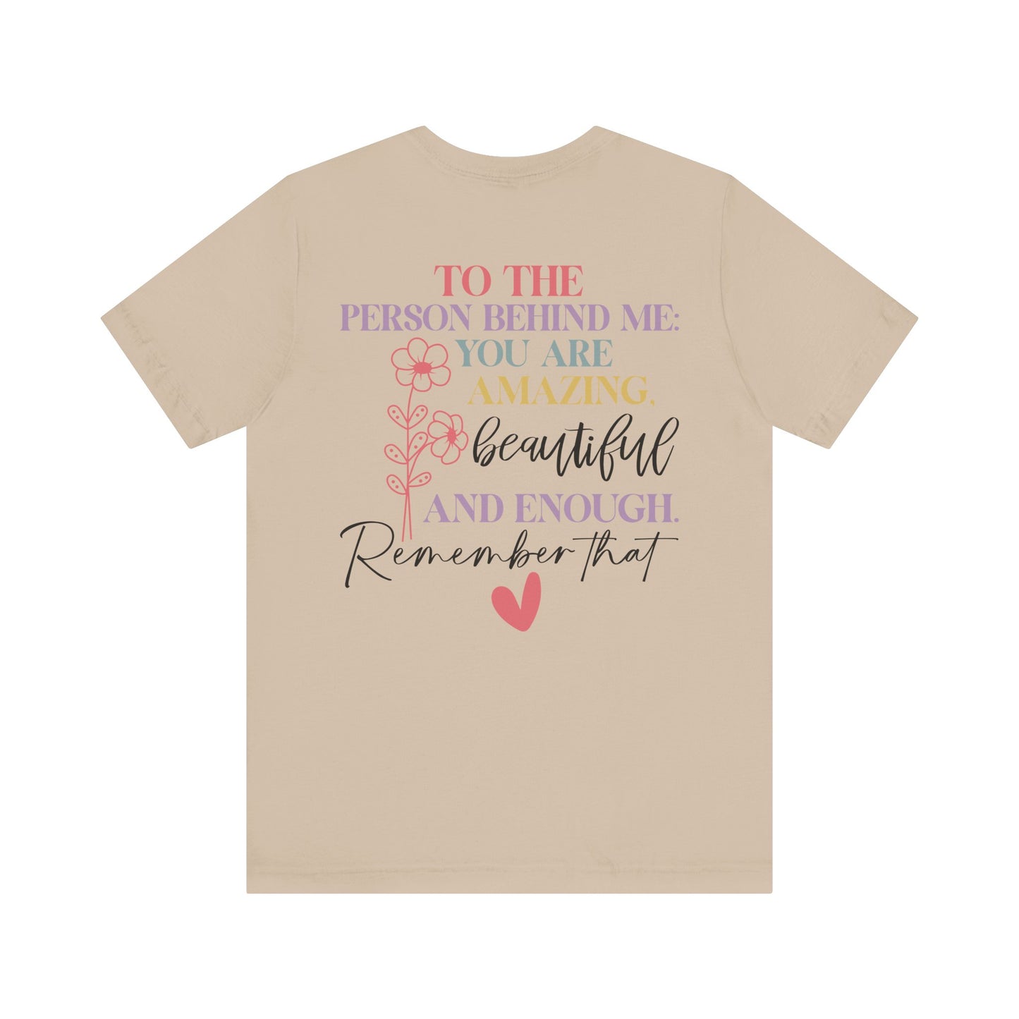 You Matter Tee: You Are Amazing, Beautiful, and Enough, Perfect Gift for Friends, Motivational T-Shirt, Women’s Empowerment [...]