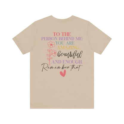 You Matter Tee: You Are Amazing, Beautiful, and Enough, Perfect Gift for Friends, Motivational T-Shirt, Women’s Empowerment [...]