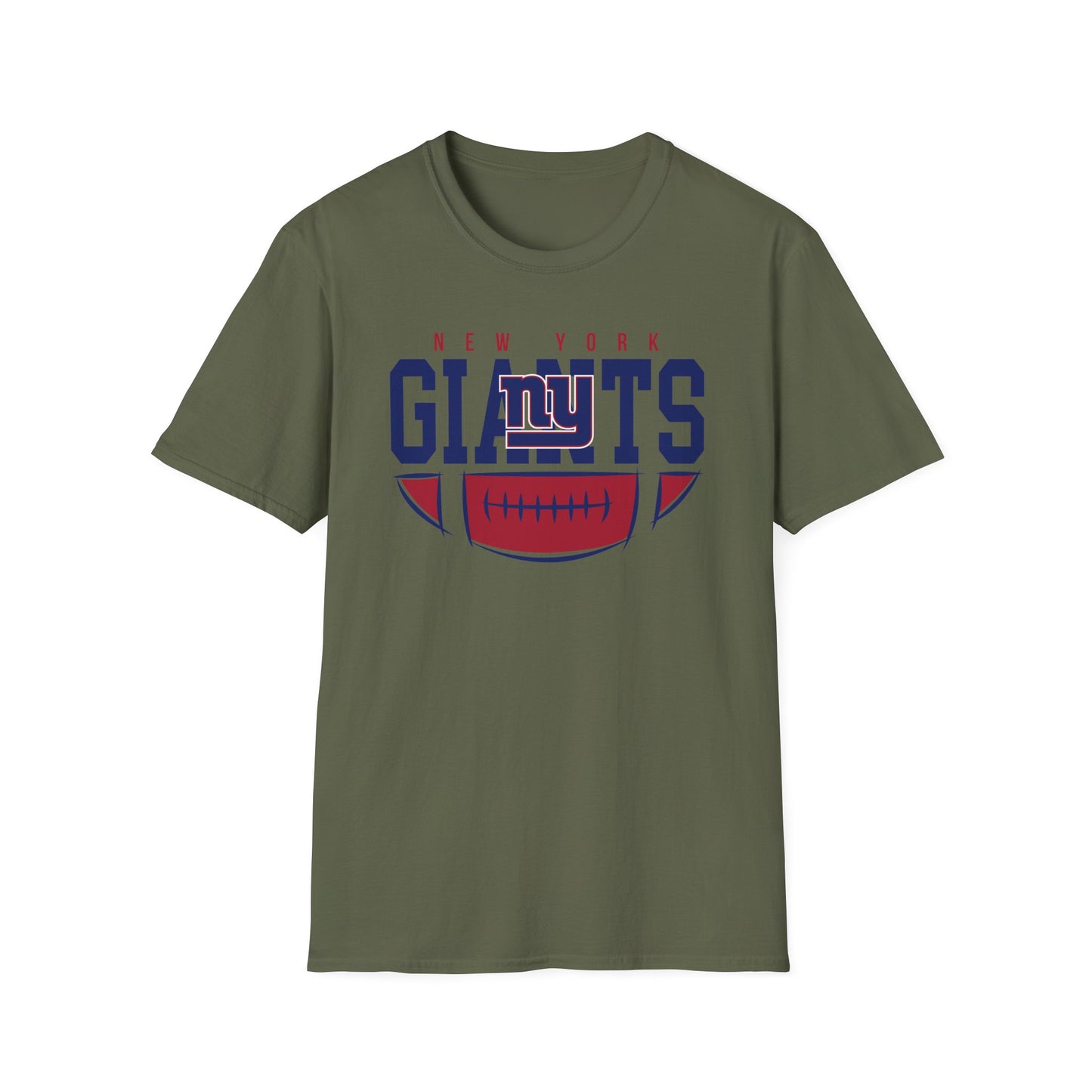 New York Giants Unisex Softstyle T-Shirt | NFL Fan Gear, Game Day Apparel, Sports Merchandise, Casual Wear, Gift for Football Lovers