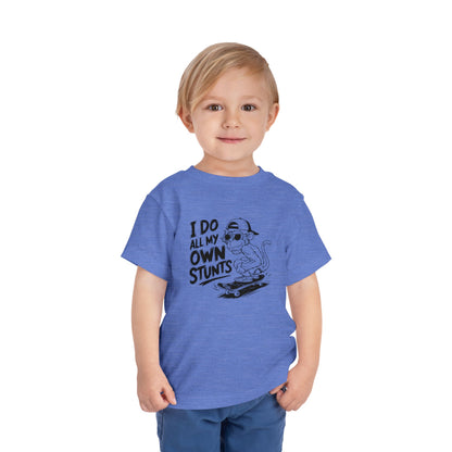 Cool Toddler Tee with Funny Skating Design, Kids Graphic Tee, Gift for Skateboard Lovers, Toddler T-Shirt for Boys, Fun Birthday Shirt