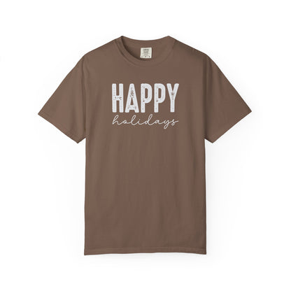 Happy Graphic T-Shirt — Minimal Positive Statement Tee