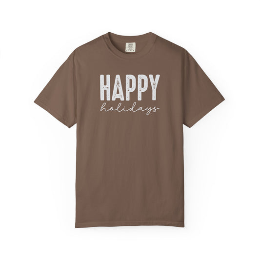 Happy Graphic T-Shirt — Minimal Positive Statement Tee