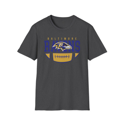 Baltimore Ravens Softstyle T-Shirt, Casual Sports Tee, Gift for Fans, Game Day Apparel, Unisex T-Shirt, Team Spirit Wear