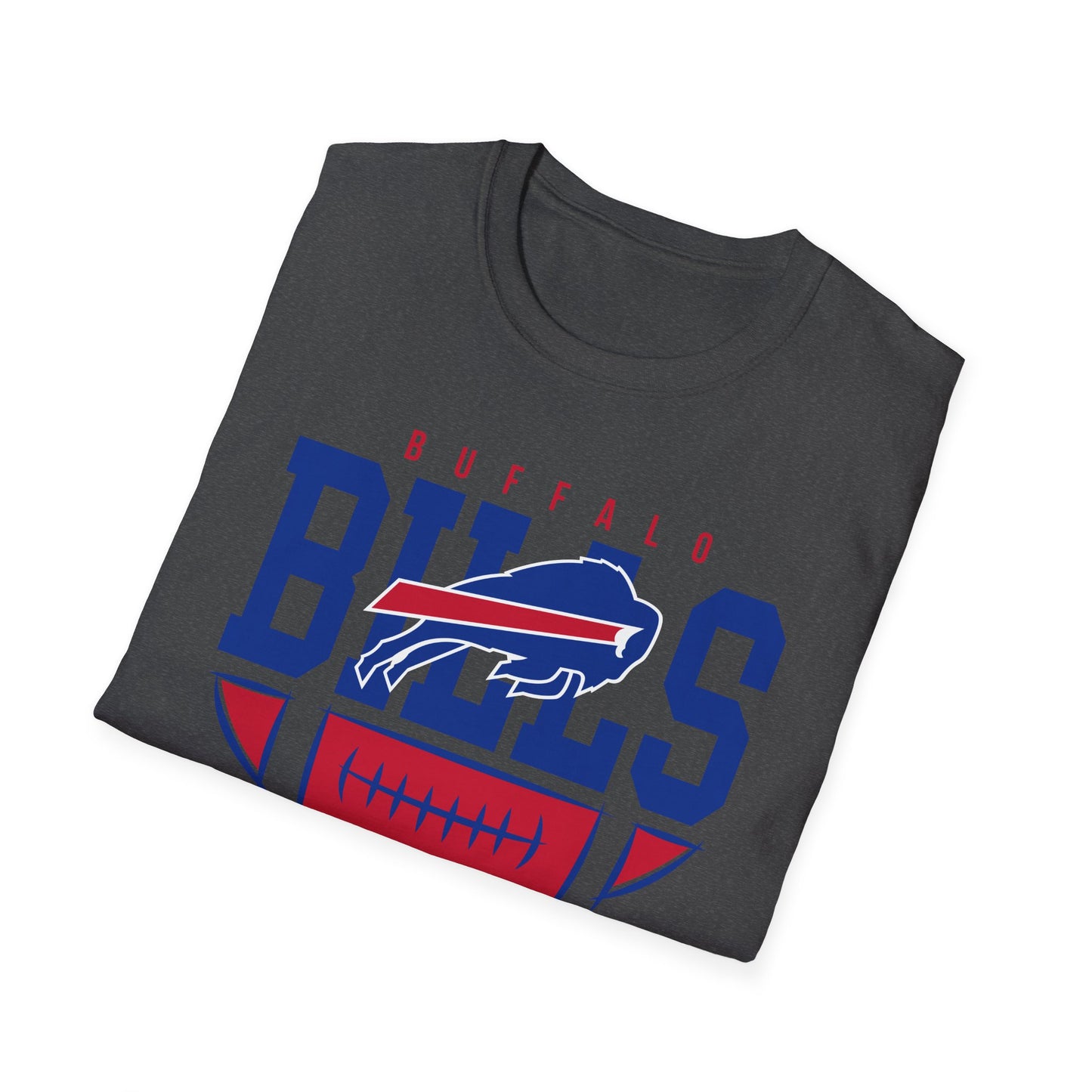 Buffalo Bills Unisex Softstyle T-Shirt | Game Day Attire, Sports Fan Apparel, Casual Wear, Gift for Sports Lovers
