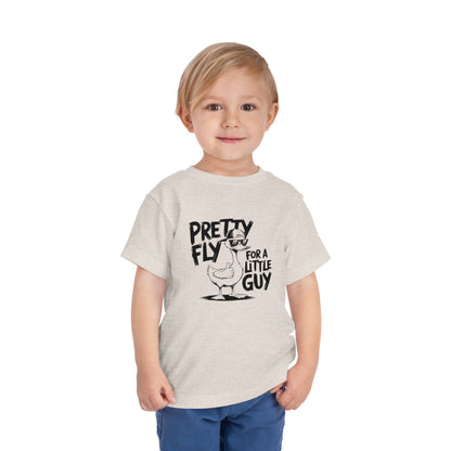 Pretty Fly Toddler Tee - Cool Kids Shirt, Cute Gift for Little Boys, Summer Outfit, Birthday Gift, Fun Graphic Tee