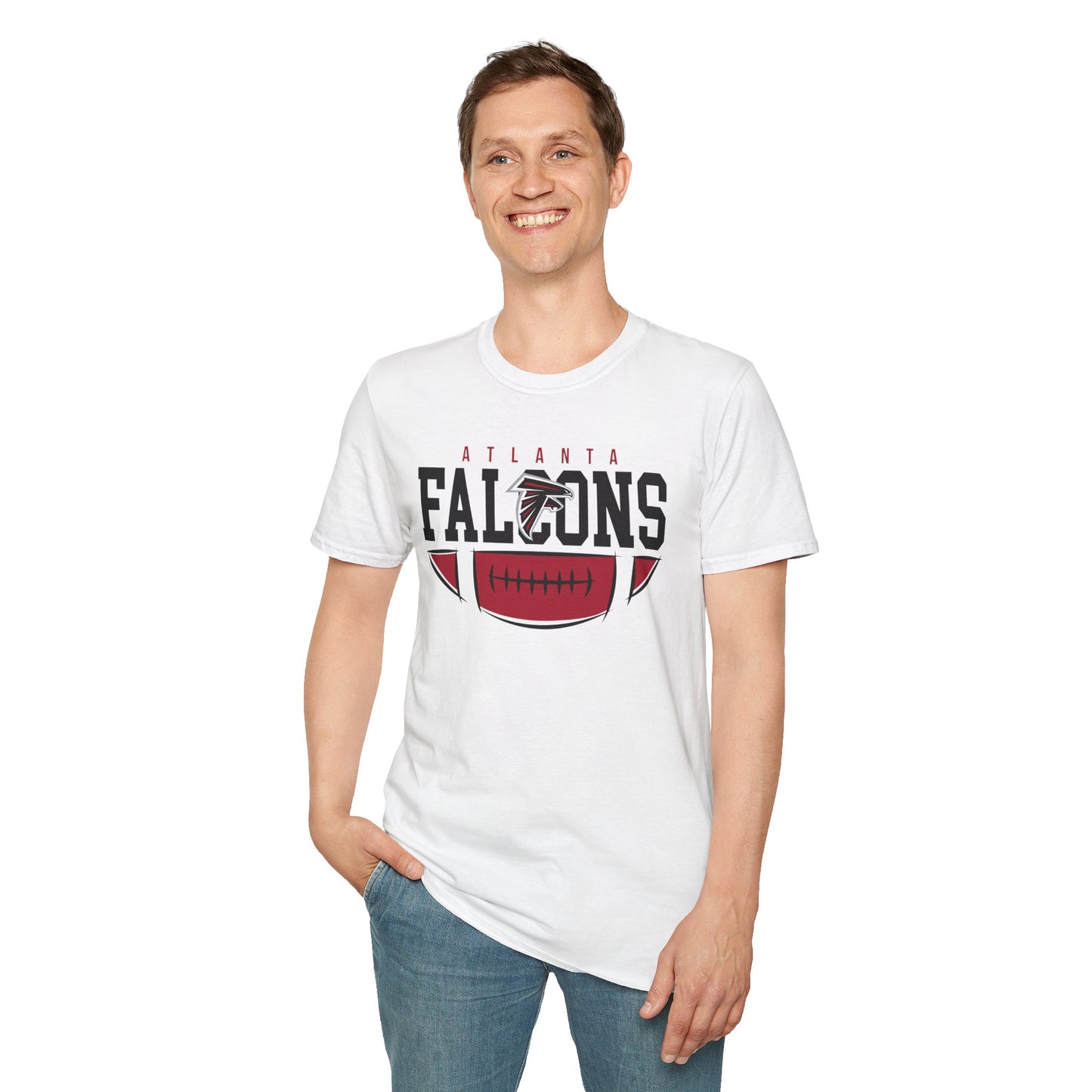 Atlanta Falcons Unisex Softstyle T-Shirt - Perfect for Game Day, Sports Fans, Tailgating, and Casual Wear